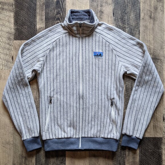 Patagonia Gray Bomber Jacket - Picture 1 of 7